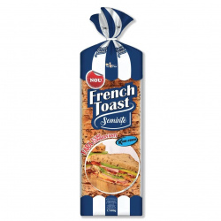 Paine cu Faina Alba si Seminte FRENCH TOAST 600g