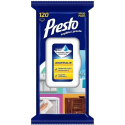 PRESTO Servetele Umede pentru Curatare Multisuprafete 120buc