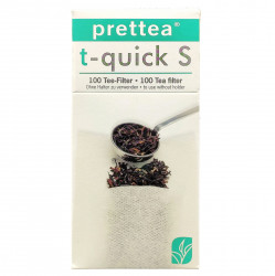 PRETTEA t-quick S Filtre de Unica Folosinta pentru Ceai 100buc