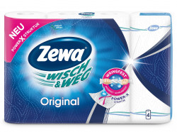 Prosoape de Bucatarie ZEWA Wisch & Weg 2 straturi 4 role - Img 1