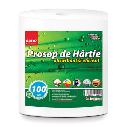 Prosop de Hartie - Rola - Absorbant si Eficient 2str SANO 100m