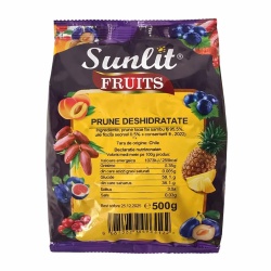 Prune Deshidratate SUNLIT 500g - 08132000