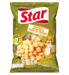 Pufuleti cu Aroma de Alune STAR Snacks 4x86g - Img 2