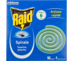 RAID Spirala Anti Tantari pt. Exterior 10buc