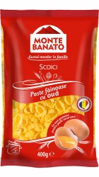 Scoici Paste Fainose cu Ou MONTE BANATO 400g