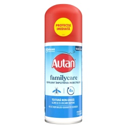 Spray pentru Piele Impotriva Tantarilor AUTAN Family Care 100ml