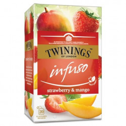 TWININGS Infuso Ceai cu Capsuni & Mango 20x2g