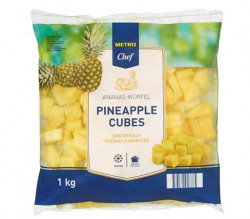 Ananas Cuburi Congelat M CHEF 1Kg