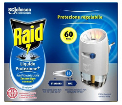 Aparat Electric Reglabil cu Rezerva Lichida Anti Tantari RAID El Dual 36ml