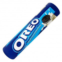 Biscuiti de Cacao cu Crema de Lapte OREO 154g - Img 1