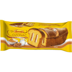 BOROMIR Cozonac cu Crema de Lapte si Caramel Folie 400g