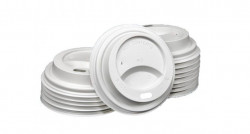 Capace din Plastic pentru Pahare de Carton 80 mm 8 oz 236ml 100buc