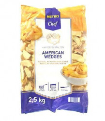Cartofi Wedges Congelati M. CHEF 2.5Kg - 07101000