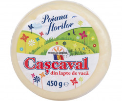 Cascaval din Lapte de Vaca POIANA FLORILOR 450g