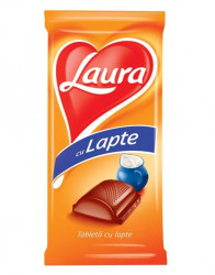 Ciocolata cu Lapte LAURA 80g