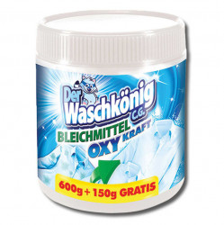 DER WASCHKONIG Oxy Pudra Anti Pete pentru Rufe Albe 750g - Img 2