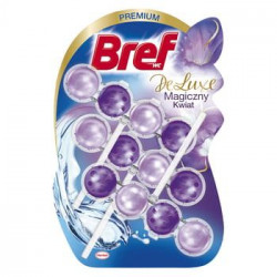 Dezinfectant Odorizant Solid Pentru Vasul de Toaleta BREF Deluxe Moonflower 3x50g