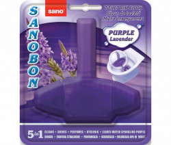 Dezinfectant Odorizant Solid Pentru Vasul de Toaleta WC SANO Bon Lavanda 55g