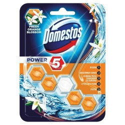 DOMESTOS Power 5 Pin Dezinfectant Odorizant Solid Pentru Vasul de Toaleta 55g - Img 2