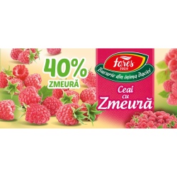 FARES Ceai cu Zmeura 40% 20x2g