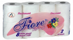 Hartie Igienica Parfumata FIORE Super Soft 2str. 8 Maxi Role