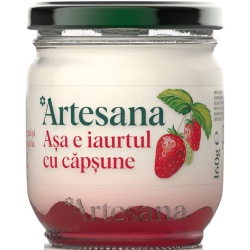 Iaurt cu Capsune ARTESANA bo. 160g