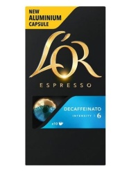 L'OR Capsule Espresso Decofeinizat 10buc 52g - Compatibile Nespresso