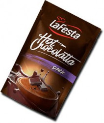 LA FESTA Dark Ciocolata Calda cu Gust de Ciocolata Neagra Plic 10x25g