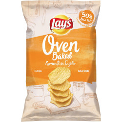 LAY'S Chips la Cuptor cu Sare 105g