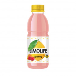 LIMOLIFE Limonada cu Miere si Zmeura, Neacidulata 12x500ml - Img 1