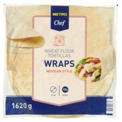 M Chef Lipie Tortilla 30cm 1.62 Kg 18buc