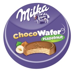 MILKA Choco Wafer Napolitane cu Ciocolata si Alune 30x30g
