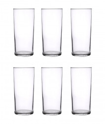 Pahare Inalte din Sticla Longdrink LUMINARC 330ml 6buc - Img 2