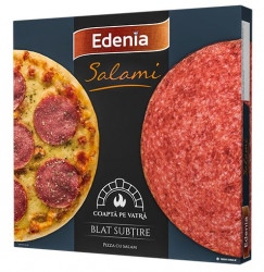 Pizza Congelata Coapta pe Vatra EDENIA Salami 331g