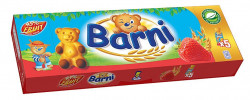 Prajitura BARNI cu Crema de Capsuni 150g