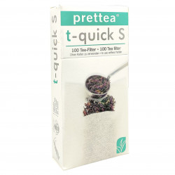 PRETTEA t-quick S Filtre de Unica Folosinta pentru Ceai 100buc - Img 2