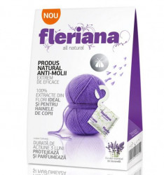 Produs Natural Anti-Molii pentru Haine FLERIANA 3buc