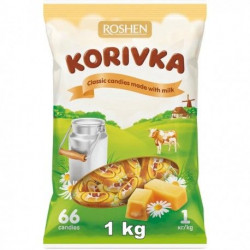 ROSHEN Caramele cu Lapte Korivka 1kg