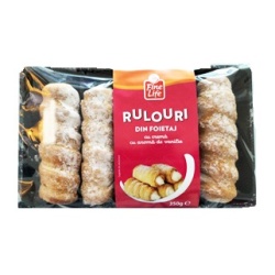Rulou Foietaj cu Crema de Vanilie ACCASA 220g