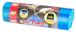 Saci Menajeri Albastri cu Banda pentru Inchidere OTI 60L 60x70cm 12buc
