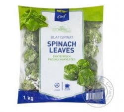 Spanac Frunze Congelat M CHEF 1Kg - 07103000 - Img 1