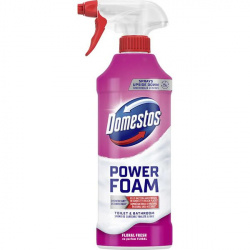 Spuma pentru Curatarea Baii si a Toaletei DOMESTOS Power Foam - Floral Fresh 435ml