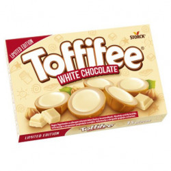 TOFFIFEE Praline cu Alune Invelite in Caramel si Ciocolata Alba 125g
