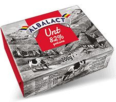 Unt 82% ALBALACT (Rosu) 200g