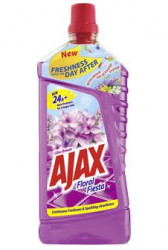 AJAX Floral Fiesta Detergent pentru Gresie si Faianta Liliac 1L - Img 1