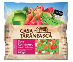 Amestec de Legume Congelate pentru Bors Romanesc CASA TARANEASCA 400g - 07109000