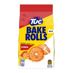 Bake Rolls TUC Rondele de Paine Crocanta cu Aroma de Pizza 80g