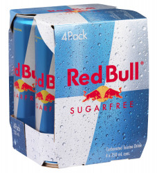 Bautura Energizanta RED BULL Fara Zahar 4x250ml