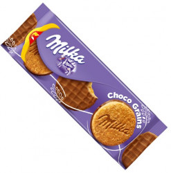Biscuiti cu Ciocolata si Cereale MILKA Choco Grains 126g