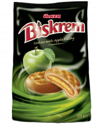 Biscuiti cu Crema de Mere MC VITIE'S BISKREM 160g - Img 2